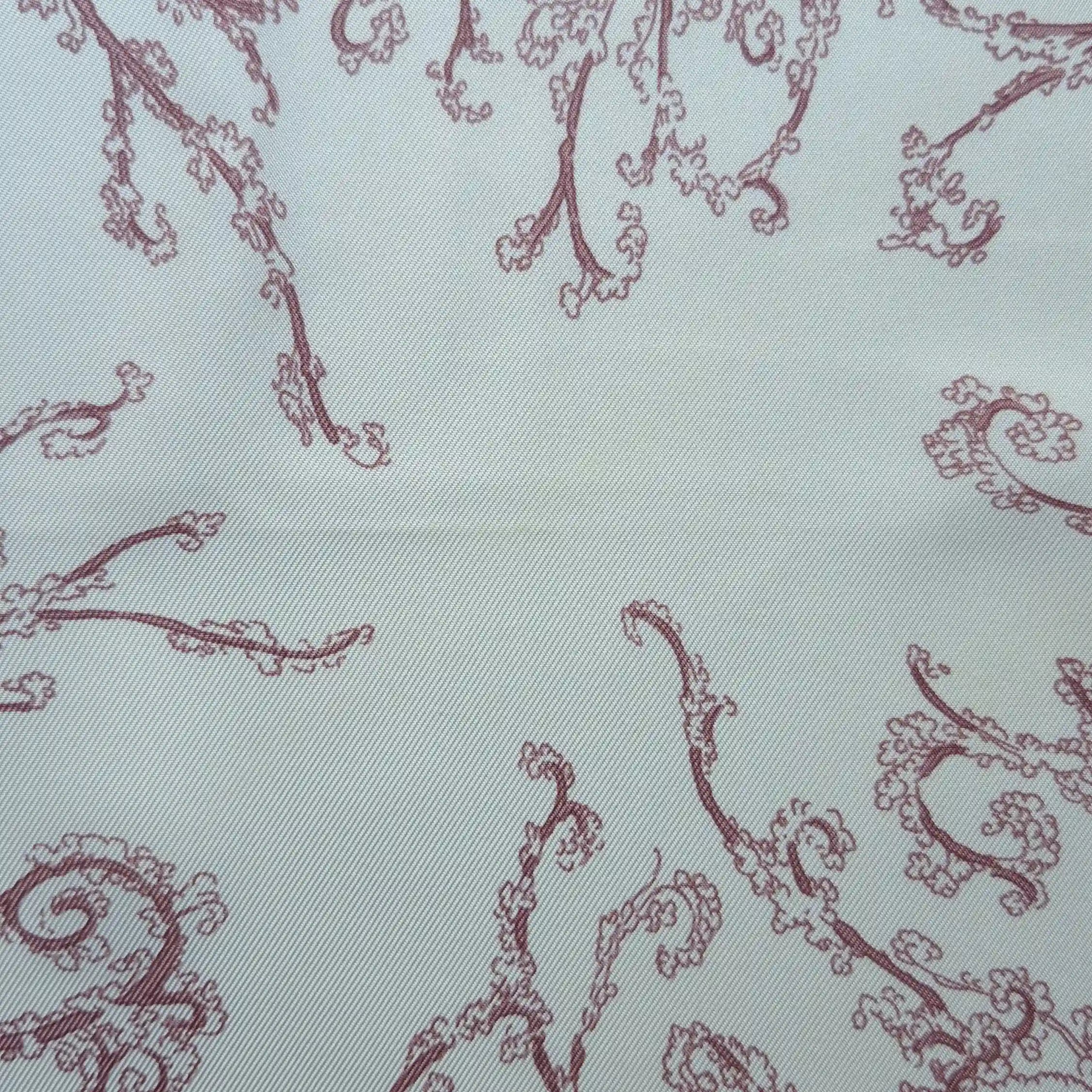 hermes jardin metamorphoses francois houtin white pink silk scarf 90cm 2010 detail