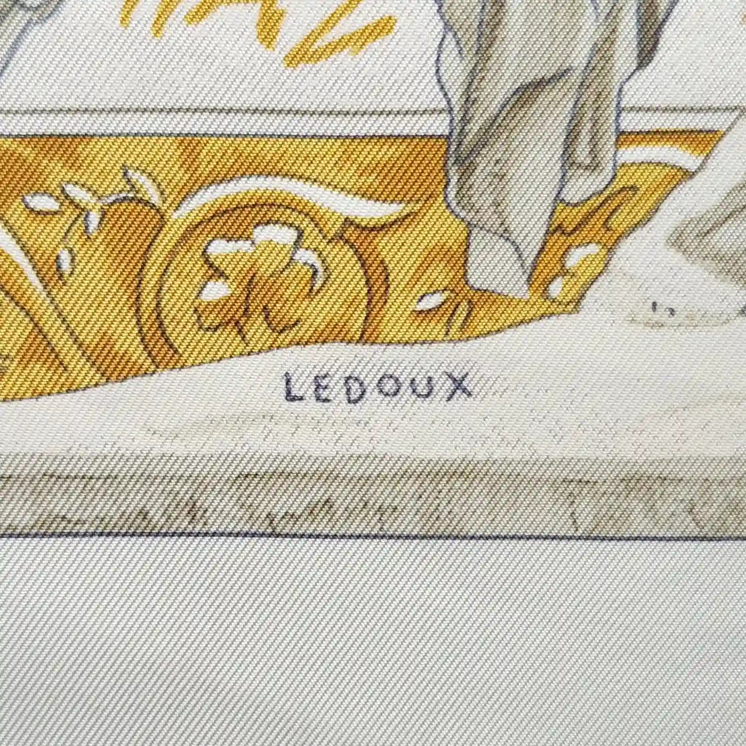 "L'Hiver" par Philippe Ledoux - réédition de 1995 - Soie Twill 90x90