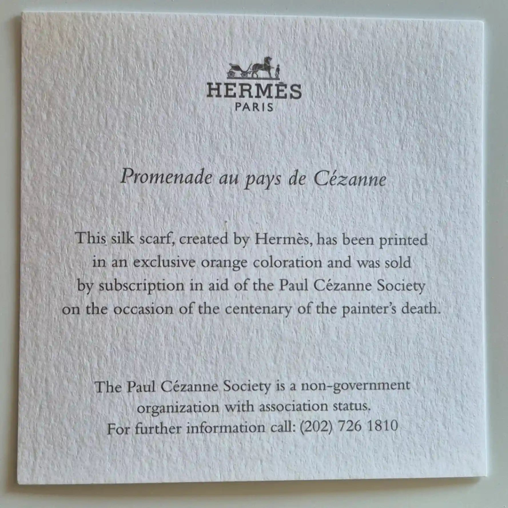 hermes promenade pays cezanne laurence bourthoumieux orange silk scarf 2006 limited edition detail