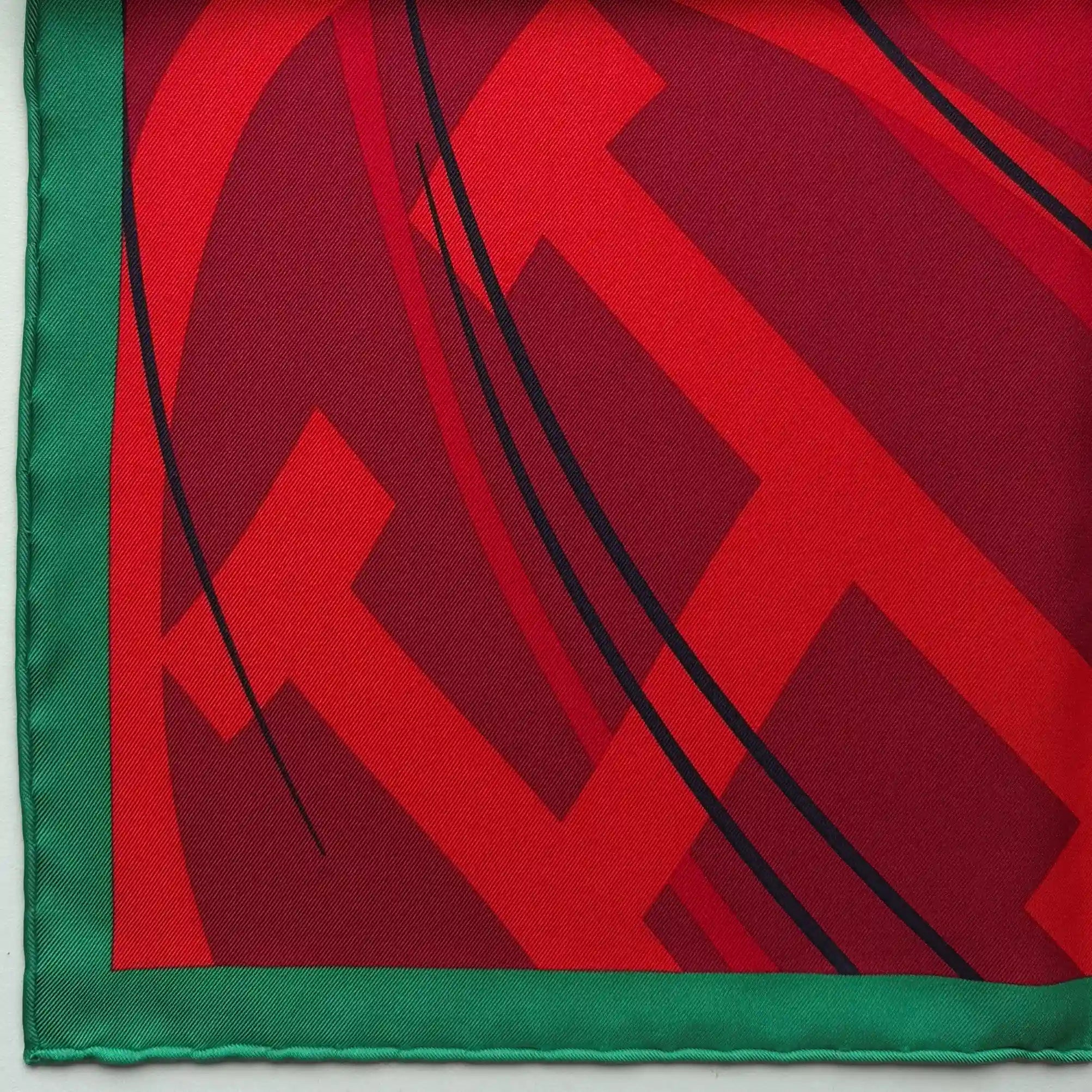 hermes space shopping au faubourg silk scarf blue red pop art ufo horse superhero detail