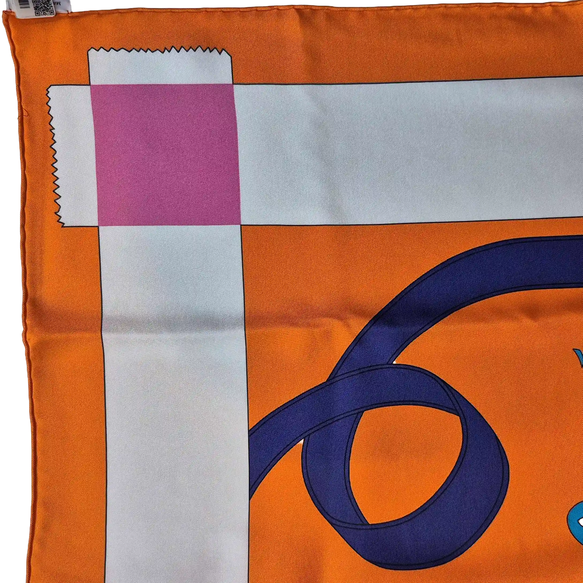 hermes tout en carre bali barret silk shawl orange multicolor horse carriage equestrian
